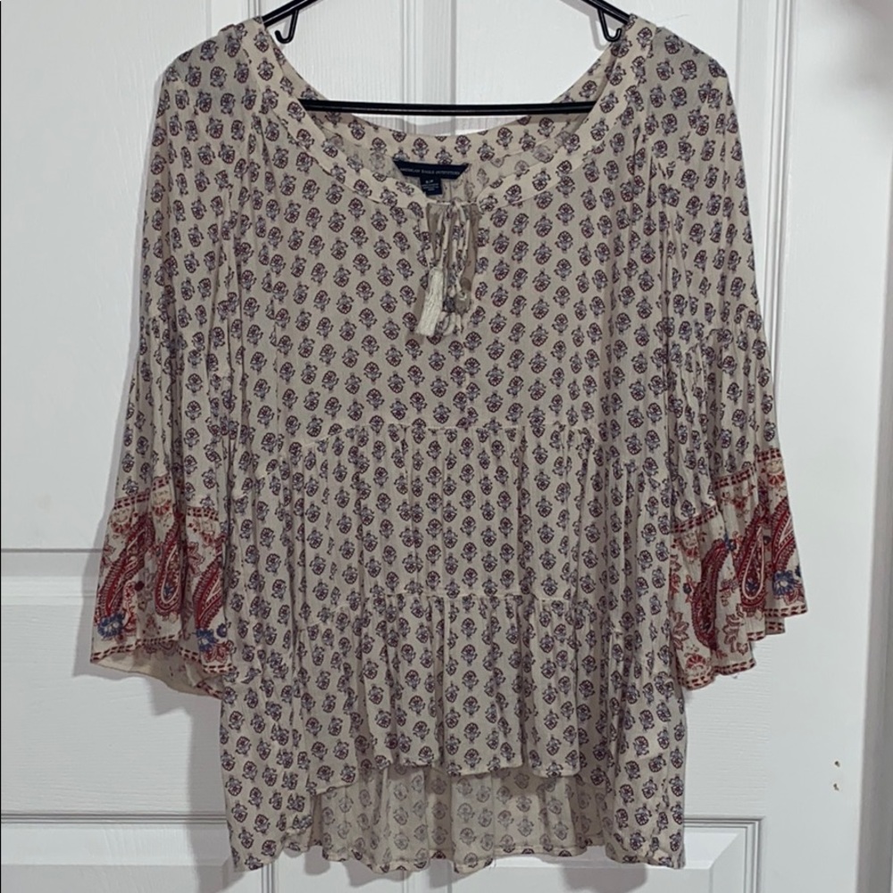 American Eagle Outfitters Peasant Blouse